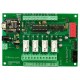 Industrial Relay Controller 4-Channel DPDT + 8-Channel ADC